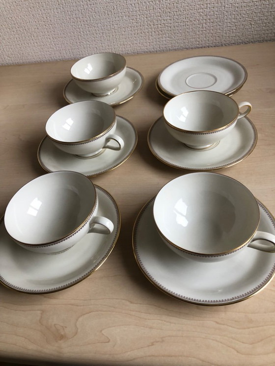 Image 1 of art deco Eschenbach theekopjes met schotels