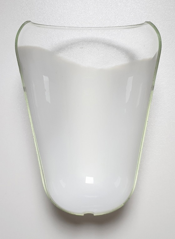 Image 1 of Vintage Mond Geblazen Wandlamp