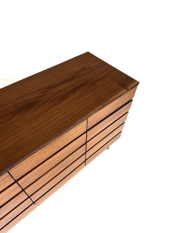 Image 1 of Vintage teakhouten sideboard met lades, jaren ‘60