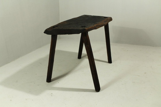 Image 1 of Mesa de trabajo primitiva del siglo XIX