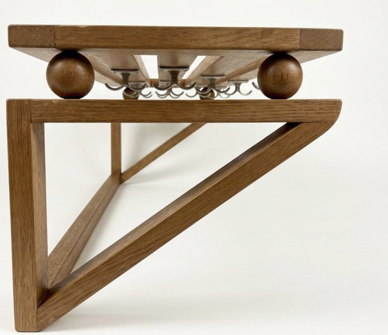 Image 1 of Midcentury modern houten wand kapstok 
