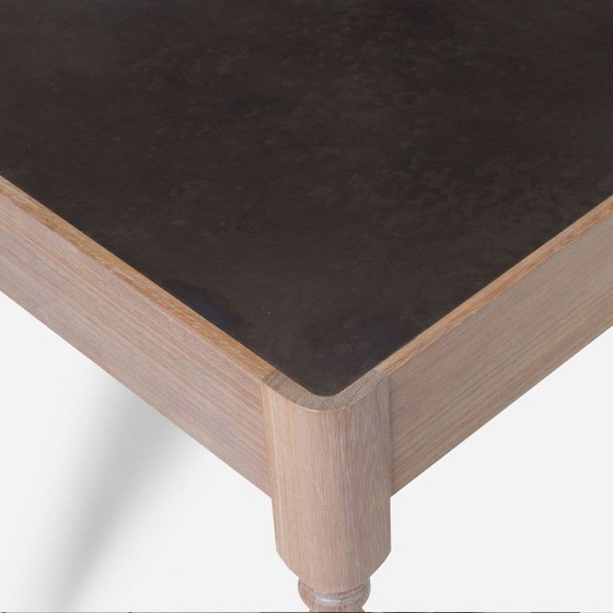 Image 1 of James Mudge: scrivania con piano in ottone