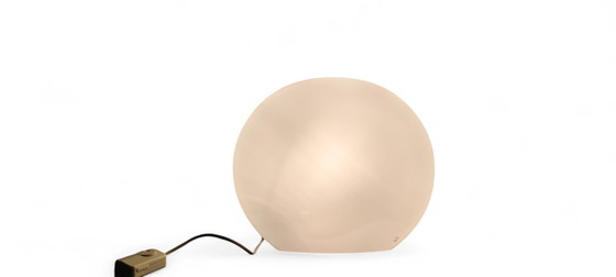 Image 1 of Peill & Putzler Lotus Opal Glass Lamp Set of 3 Space Age 70s Design Mid Century Vintage Lighting