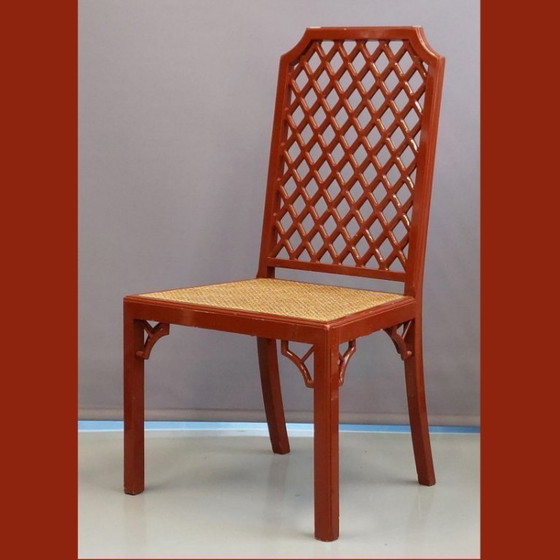 Image 1 of 8x Regency dining room chairs