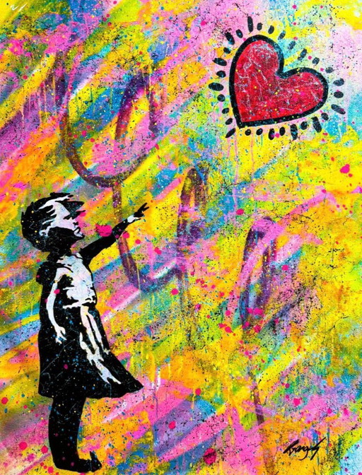 Banksy - Keith's Heart