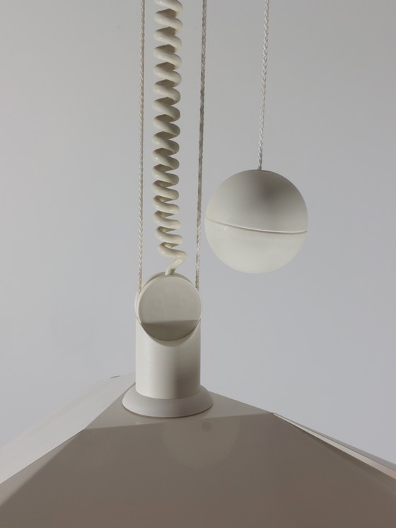 Image 1 of Vintage Designer Pendelleuchte Deckenlampe Brilliant 80er Jahre 