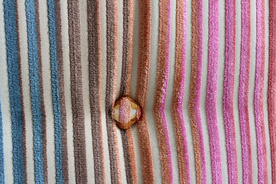 Image 1 of Roche Bobois Mah Jong Modular Sofa Missoni Stoff Hans Hopfer, Satz von 18