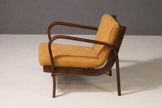 Image 1 of Sessel von Koželka & Kropáček, 1940er Jahre, Silbermedaille – Mailänder Triennale 1946, restauriertes Bugholzgestell