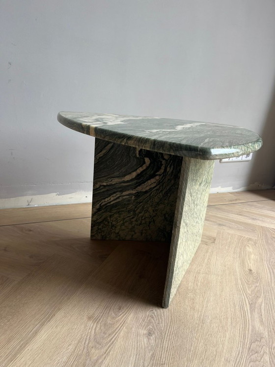 Image 1 of Roche Bobais cippolino marble side coffee table