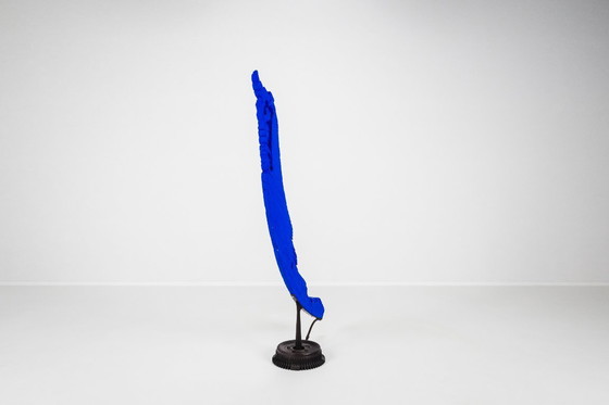 Image 1 of Handcrafted Ultramarine Sculpture by Bruno Helgen, Bali, 2000s