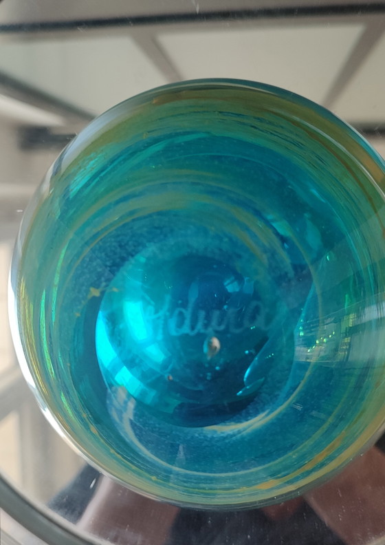 Image 1 of Mdina Glass Bowl, Maltese Art Craft.