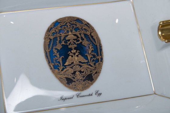 Fabergé, cenicero con estampado – Faberge, Objetos decorativos, Porcelain (photo 6 of 7)