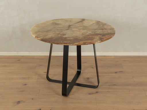 Onyx-Marmor-Esstisch, Vintage