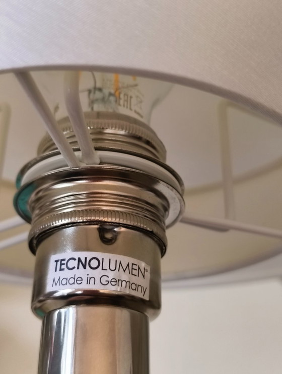 Image 1 of W28 table lamp by Wilhelm Wagenfeld for Technolumen