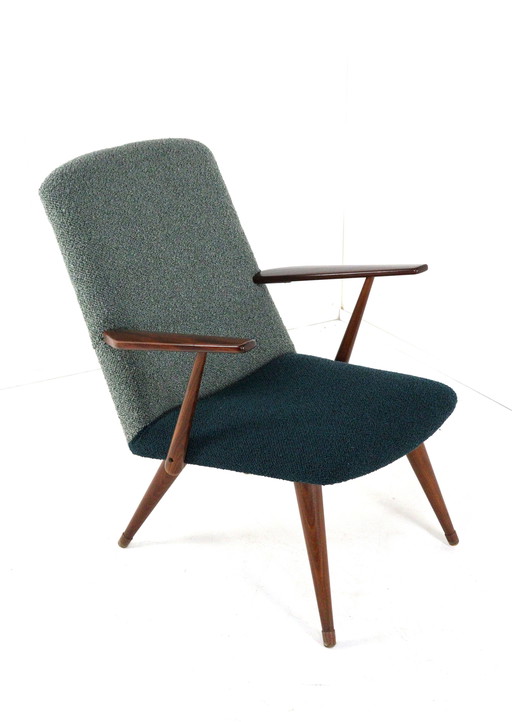 Fauteuil suédois bicolore Akerblom Chaise Vintage