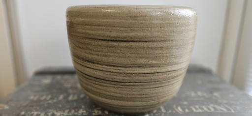 Pot de fleurs Mobach 37 cm – céramique artisanale – vintage