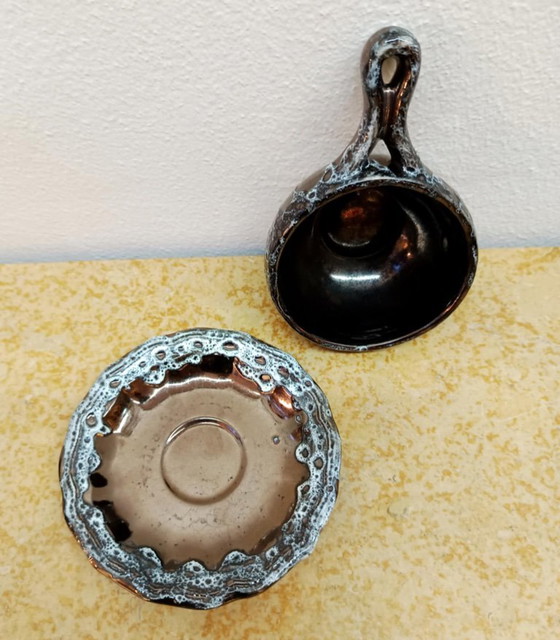 Image 1 of 6x vintage Sars Poteries coffee cups, 1960s