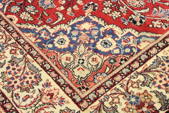 Image 1 of Original Perserteppich Sarough Mahal Rot 375 x 264 cm Top Zustand Klassik Alt