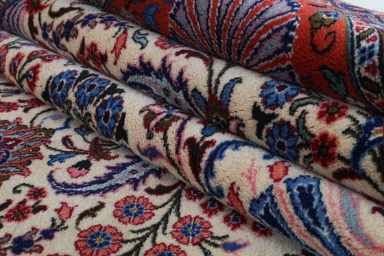 Image 1 of Persian carpet Yazd Sherkat 4.15 x 3.02 Oriental carpet fine No. 70