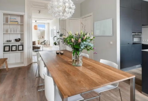 Beautiful wooden and sturdy designer dining table