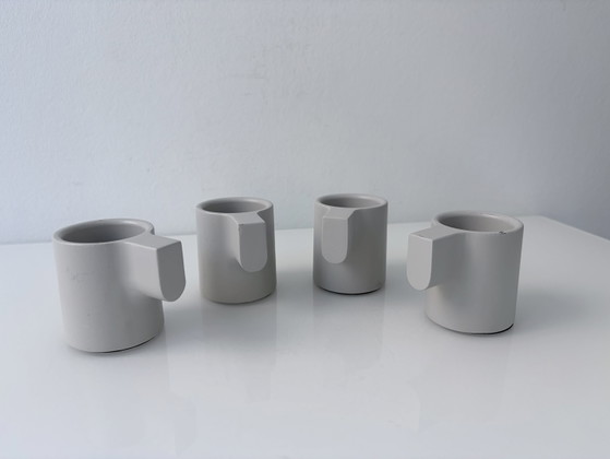 Set of 4 Ikea Ypperlig Hay Candle holders light grey – Aluminium (photo 5 of 7)