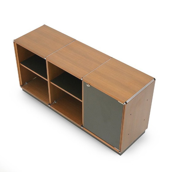 Image 1 of Modulair “Fitting” dressoir van Ampelio Piarotto voor Piarotto, jaren 60