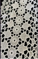 Antique Luxeuil Lace Table Runner – 114 x 32 cm – 1900-1930