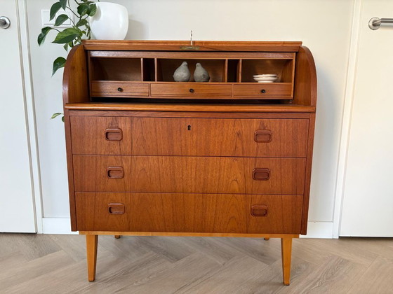 Image 1 of Escritorio exclusivo de Egon Ostergaard | Teca | SMI Suecia | Década de 1960