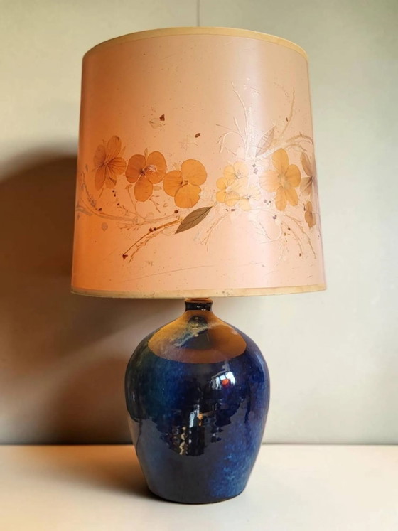 Stoneware lamp D. Avonts La Borne – Table lamps, Porcelain, Vintage (photo 4 of 10)