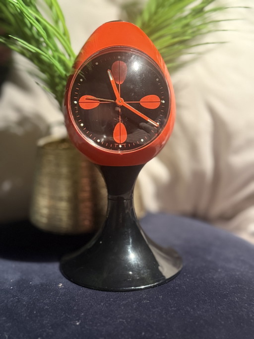Vintage Space Age Klok/Wekker