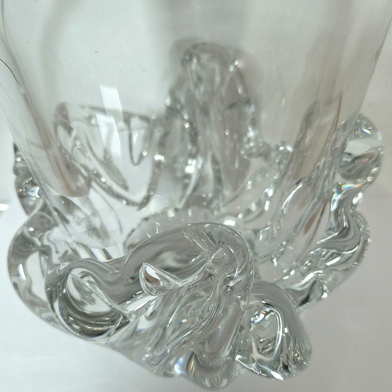 Image 1 of Daum Frankrijk, paar Sirius kristallen lampen, model gemaakt in 1952