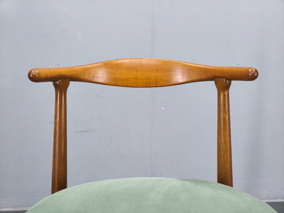 Image 1 of Hans Wegner Model 708 stoel voor Fritz Hansen, Denemarken, jaren 1960