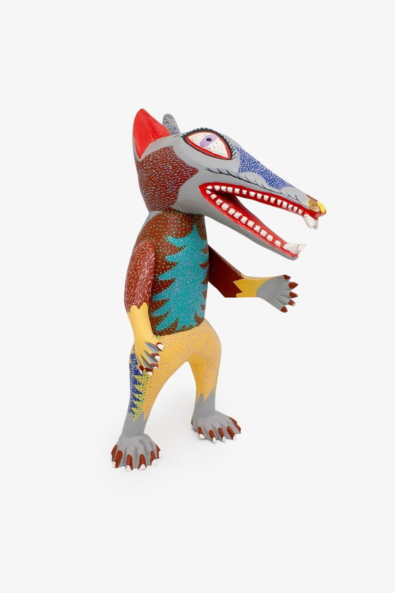 Image 1 of Estatua mexicana de Alebrije hecha a mano de los años 70 Ayeta Ramírez Oaxaca