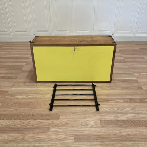 Hängeschreibtisch skandinavisches Design 1950.
