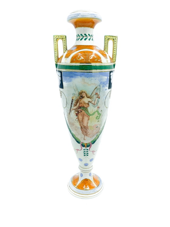 Vase en céramique des années 1930 de Colonnata, Toscane – Rustic (photo 3 of 7)