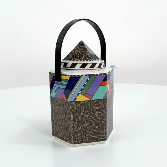 Image 1 of Escenario de la tetera Metropol de Barbara Brenner para Rosenthal, década de 1990