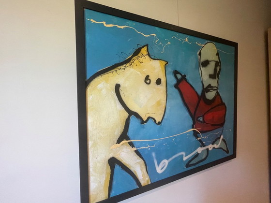 Image 1 of Pittura Herman Brood 106x86cm