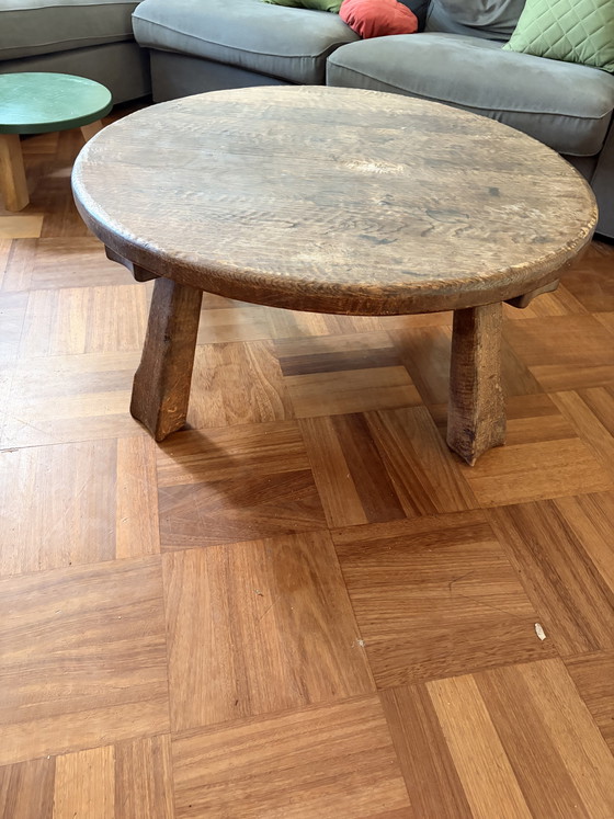 Bellissimo tavolo in stile brutalista di metà secolo – Tavolini da caffè, Wood (photo 2 of 5)