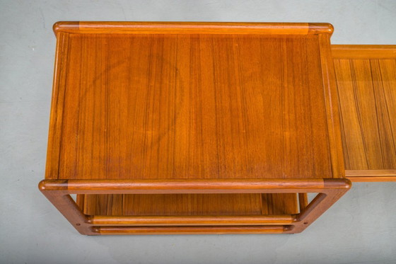 Image 1 of Carrello bar vintage in teak di Vildbjerg Møbelfabrik, Danimarca, anni '60