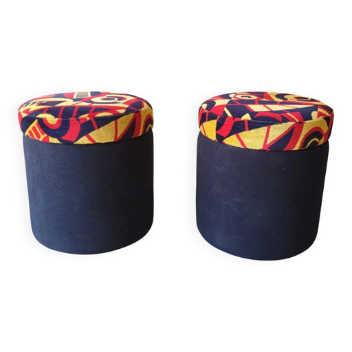 Art Deco Pouf (*2)