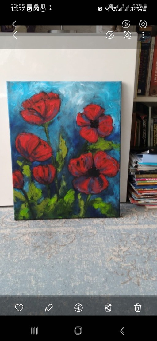 Poppys au maïs