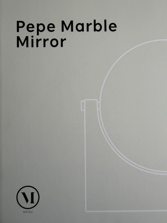 Menu / Audo Copenhagen | Pepe Marble Mirror – Spiegel, Glass (photo 9 of 10)