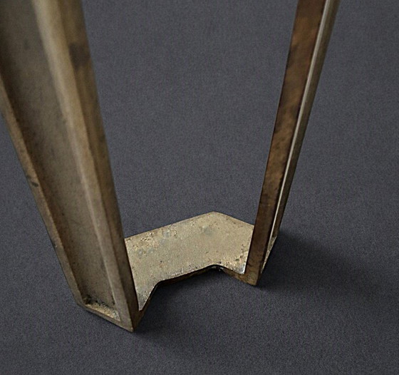 Mesa auxiliar/de centro de Peter Ghyczy para Ghyczy & Co Design. – Mesas de centro, Brass (photo 10 of 12)
