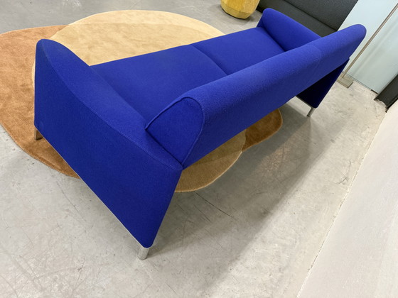 Image 1 of Divano Leolux Felizia 3 posti Hallingdal Tessuto Blu