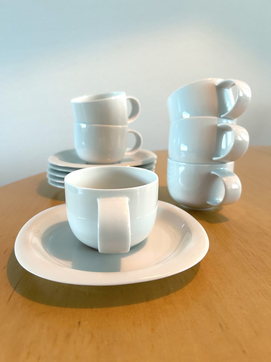 Image 1 of Tazas de café finlandesas Rosenthal con platillos