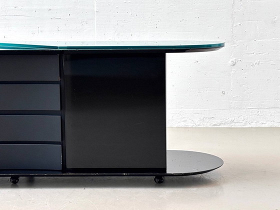 Meuble bar postmoderne de Carlo Malnati, Italie, 1990 – Buffet bas, Wood (photo 18 of 19)