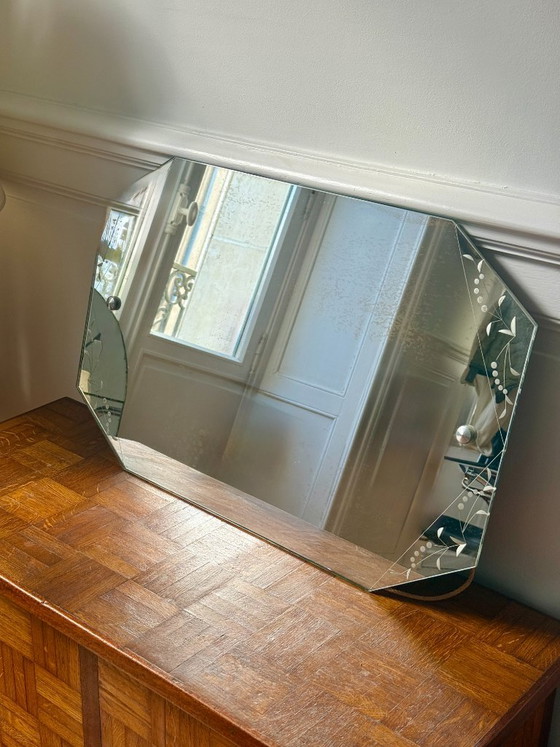 Miroir Glace Biseautée – Glass, Wood (photo 8 of 8)