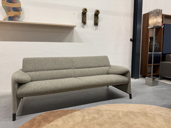 Image 1 of Sofá bajo de 3 plazas Leolux Felizia, tejido Trend 210