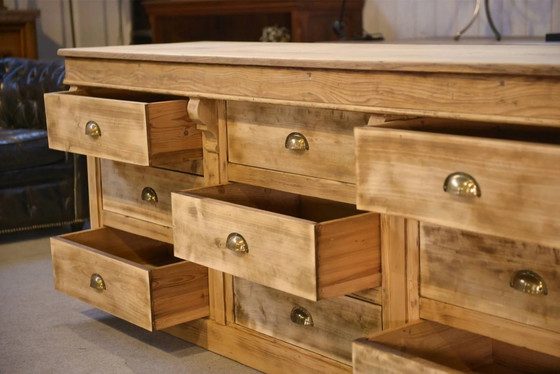 Craftsman's cabinet with 9 drawers from the 1950s. – Decorative Objects, Vintage (photo 12 of 13)