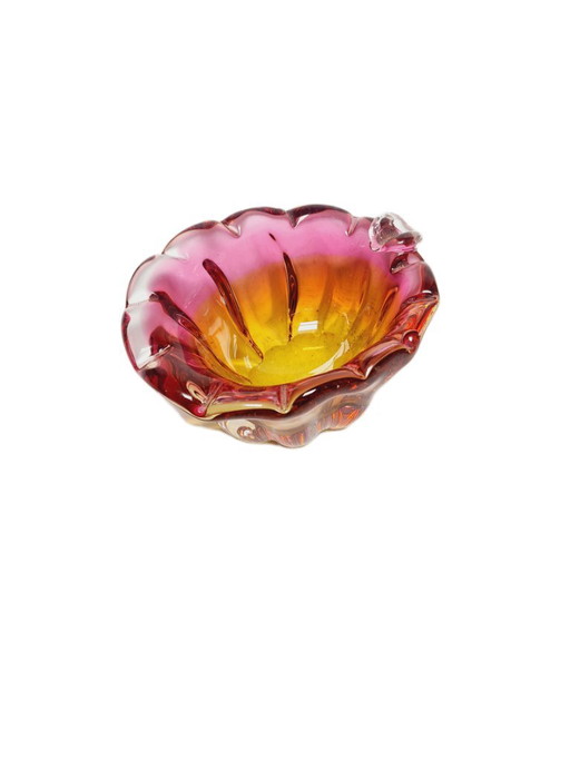 Bol décoratif de J. Hospodka pour la verrerie Chribska, Tchécoslovaquie, années 1960 – schalen, Glass (photo 2 of 13)